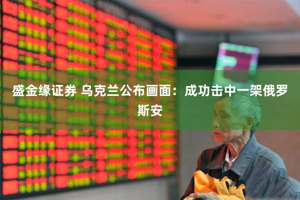 盛金缘证券 乌克兰公布画面：成功击中一架俄罗斯安