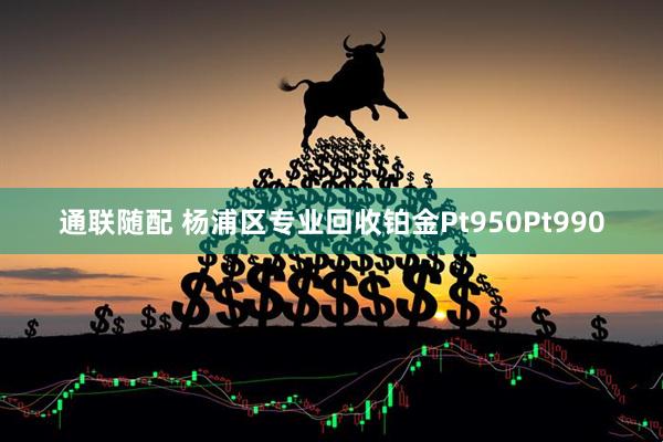 通联随配 杨浦区专业回收铂金Pt950Pt990