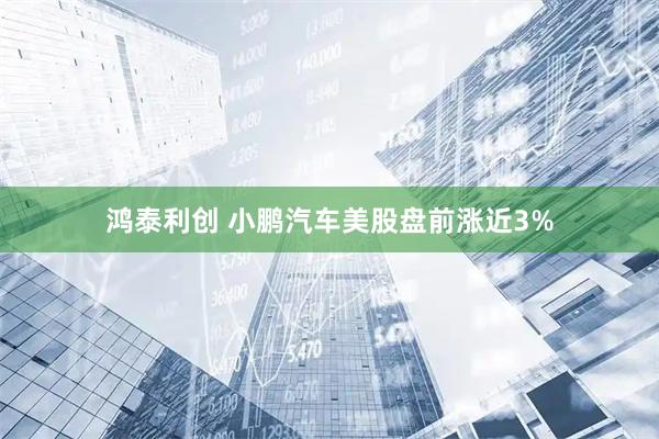 鸿泰利创 小鹏汽车美股盘前涨近3%